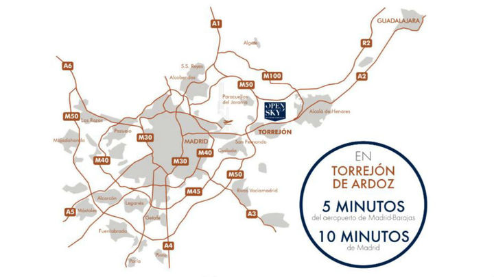 Como llegar a Open Sky