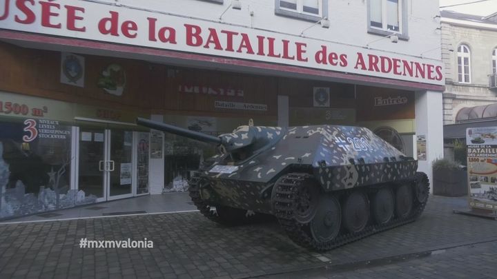 Entrada del Museo de la Batalla de las Ardenas
