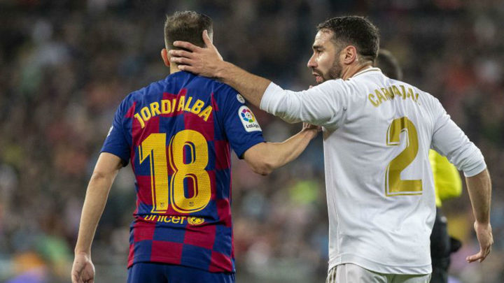 Jordi Alba y Dani Carvajal