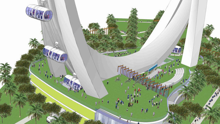 Proyeto de noria gigante en Madrid