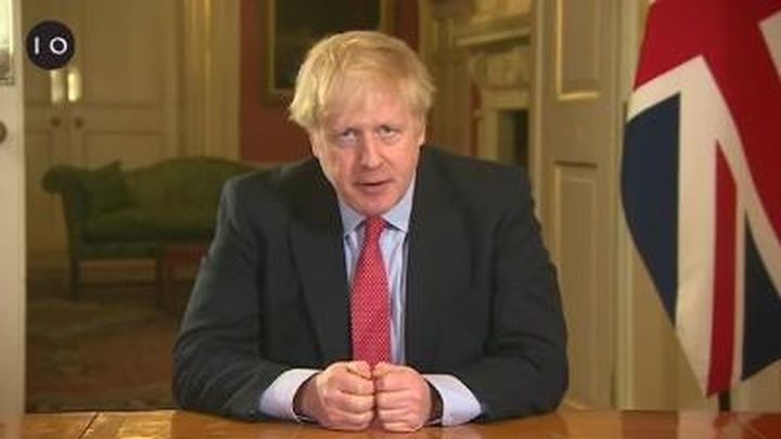 Boris Johnson anuncia las medidas de confinamiento en el Reino Unido