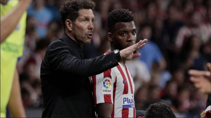 Simeone y  Lemar / EFE