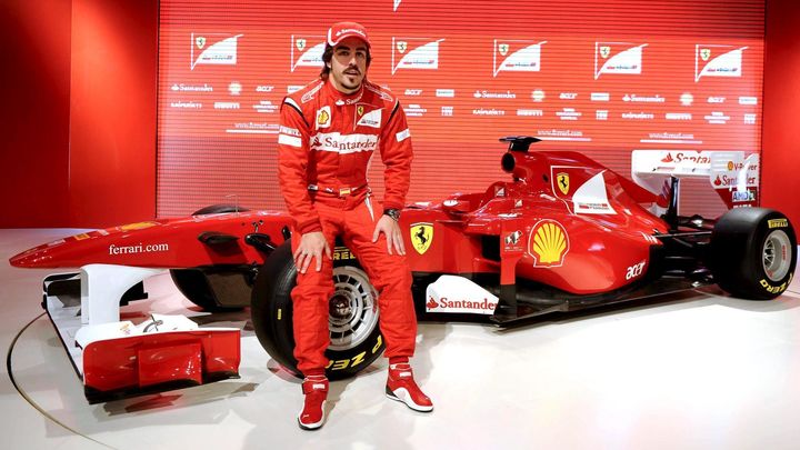 Fernando Alonso en tu etapa en Ferrari / Archivo