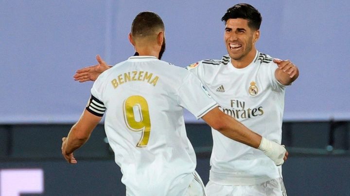 Benzema y Asensio / EFE