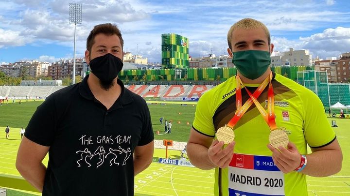 Jorge Grass y Miguel Gómez / @atletismoplayas