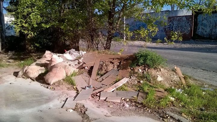 Vertido de escombros / P.O.