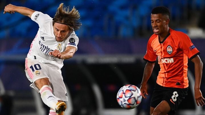 Modric ante el Shakhtar Donetsk / EFE