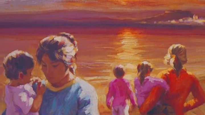 Detalle del cuadro de Rafael Oliva / REDACCIÓN