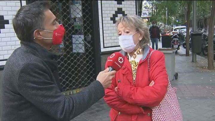 Pilar Rodríguez, presidenta de la Asociación ‘El Organillo’ de Chamberí / TELEMADRID