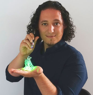 Rubén Costa, "padre" del Bio-LED, es uno de los científicos jóvenes con mayor proyección internacional / IMDEA Materiales