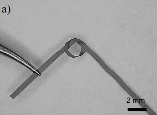 Un nudo de una lámina de silicio / IMDEA Materiales