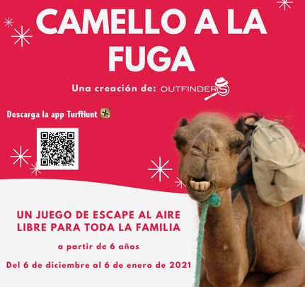 Cartel de 'Camello a la fuga' / AYTO LOS MOLINOS
