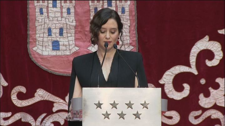 Isabel Díaz Ayuso en el homenaje a la Constitución / Redacción