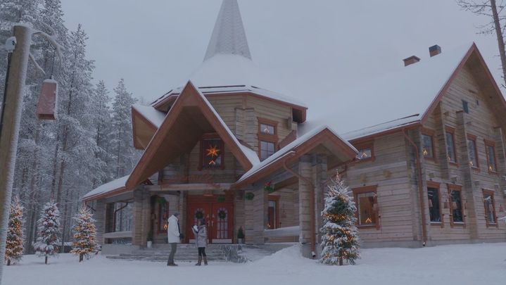 'Dos en la Carretera' en Laponia. / Comunicación Telemadrid