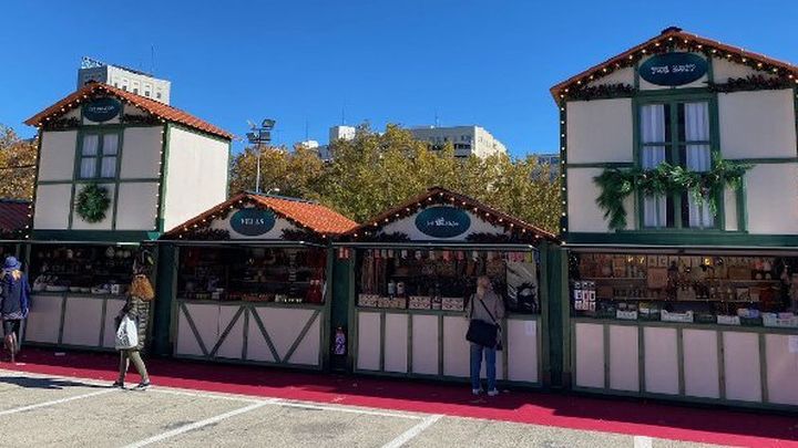 Mercadillo de Navidad de El Corte Inglés Castellana / esmadrid.es