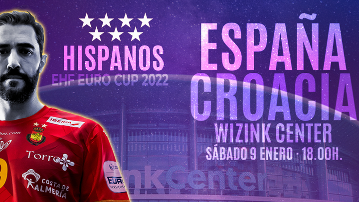 Anuncio del partido de balonmano España-Croacia / WIZINK