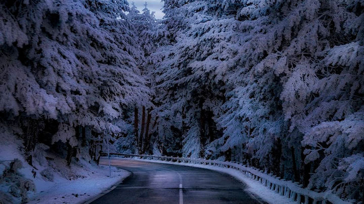 Carretera en la sierra de Guadarrama / Carla Echeverría