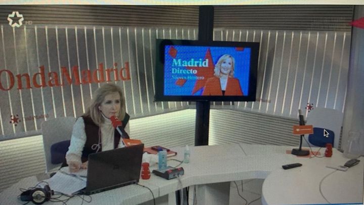 Nieves Herrero presenta 'Madrid Directo' en Onda Madrid. / Comunicación Telemadrid