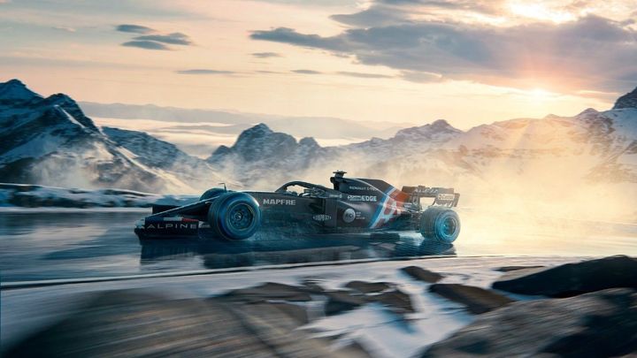 Alpine A521 / @AlpineF1Team