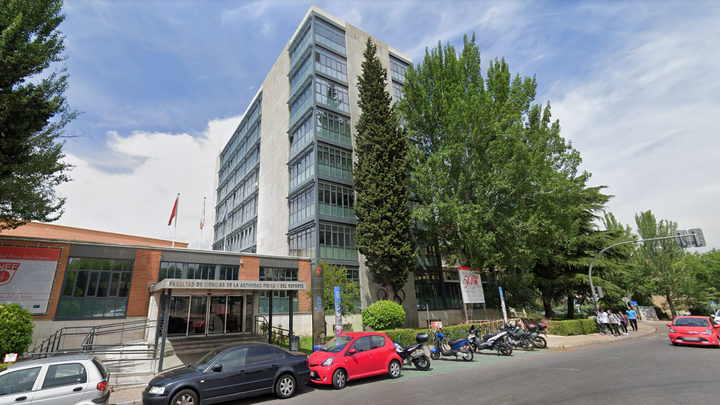 Edificio del INEF en la Ciudad Universitaria de Madrid / Telemadrid.es