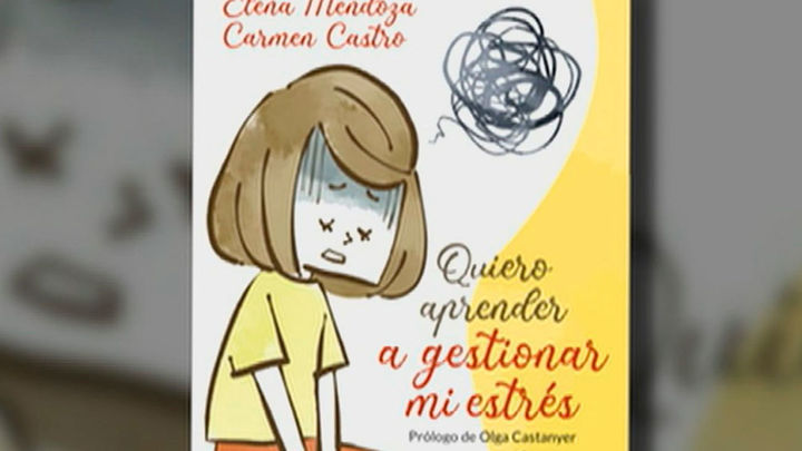 Caratula del libro "Quiero aprender a gestionar mi estrés / Telemadrid (captura)
