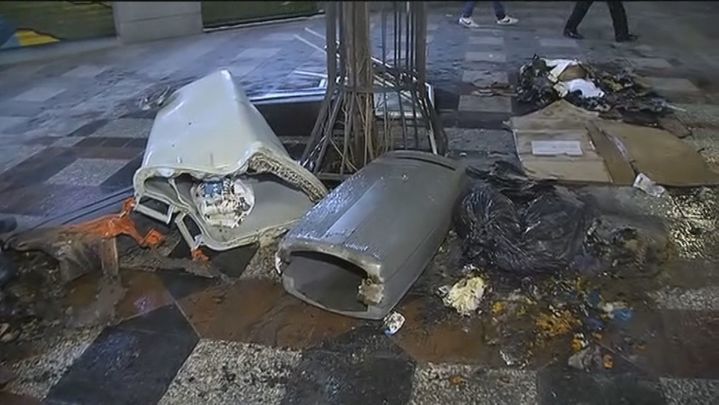 Pasan a disposición judicial los 19 detenidos  en los altercados de anoche en el entorno de Sol / Telemadrid