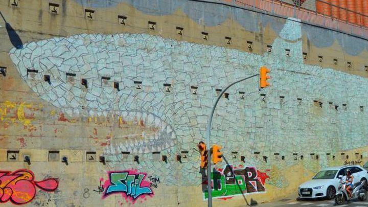 Tiburón de Blu, en Barcelona / BARCELONALOWDOWN