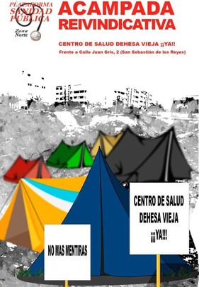 Convocatoria de la acampada / PSPZN