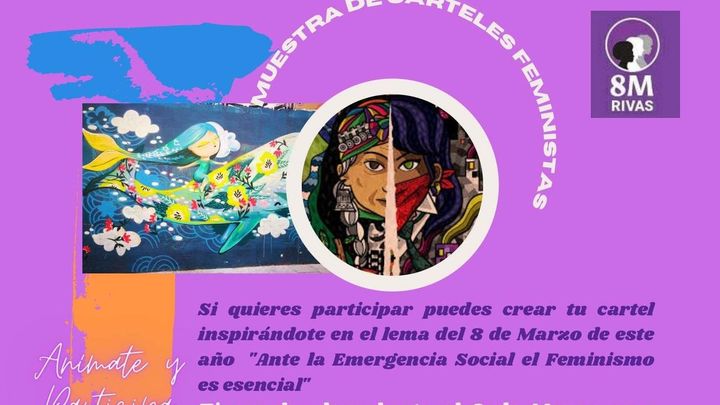 Muestra de carteles feministas de Rivas / ASAMBLEA 8M RIVAS