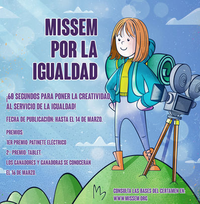Cartel del concurso de TikTok por la igualdad / MISSEM