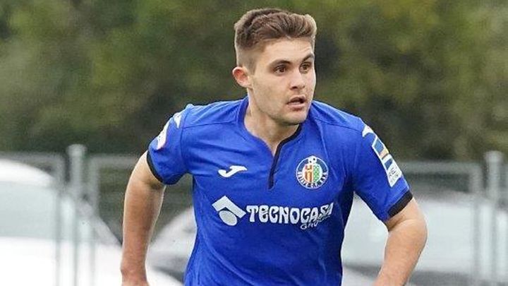 Iván Amores, del Getafe B / @CanteraGTF