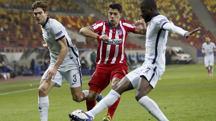 Luis Suárez ante el Chelsea / EFE