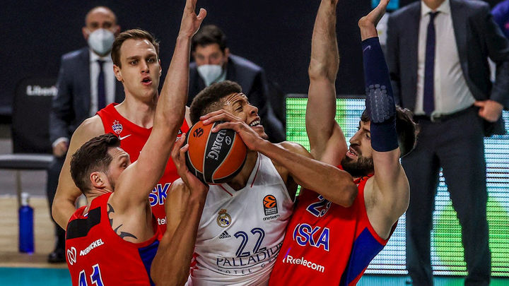 Edy Tavares ante el CSKA / EFE
