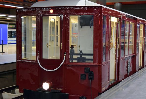 Museo de trenes de Metro de Chamartín / ANDEN CERO