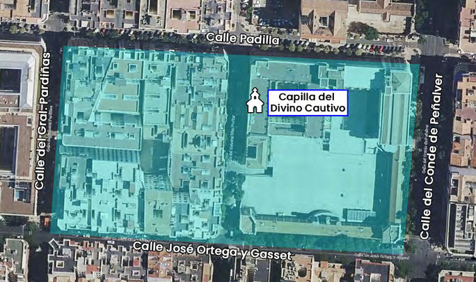 Área 6 de cortes de tráfico en Madrid / AYTO MADRID