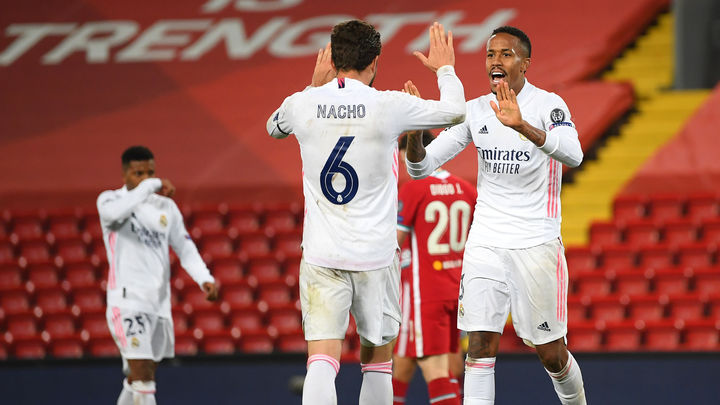 Nacho y Militao / @ChampionsLeague