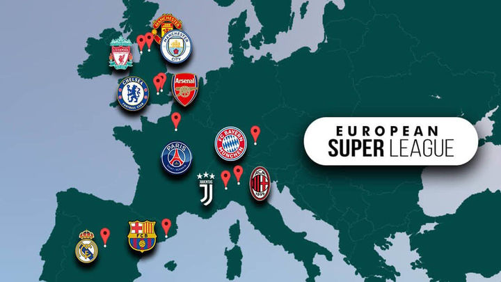 Superliga europea / Twitter