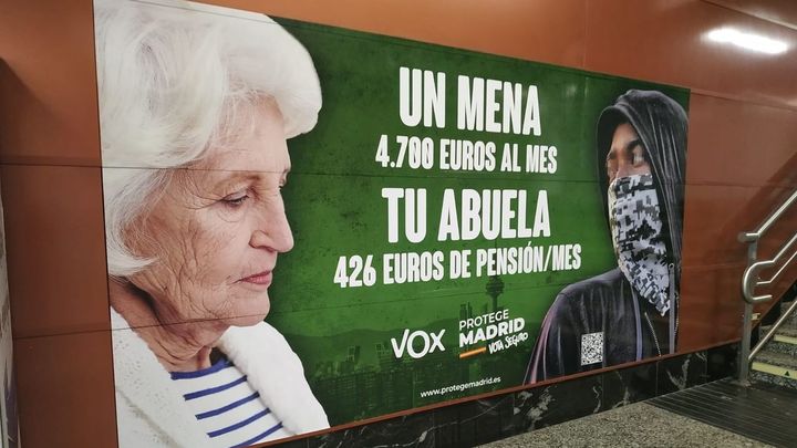 Cartel electoral de VOX / EUROPA PRESS