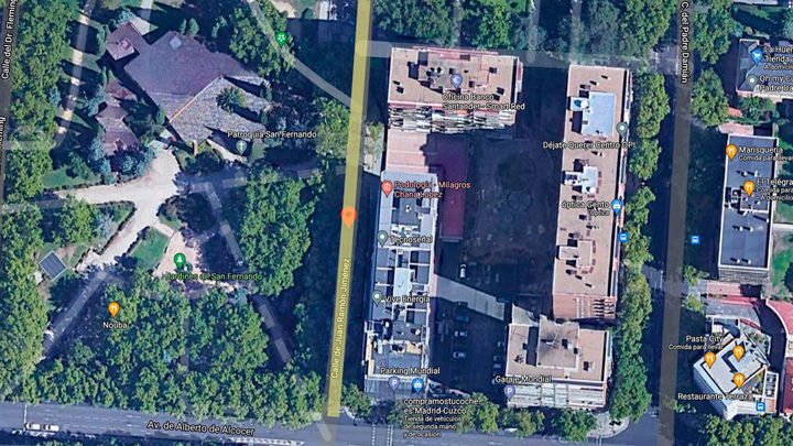 Calle de Juan Ramón Jiménez, Madrid / REDACCIÓN