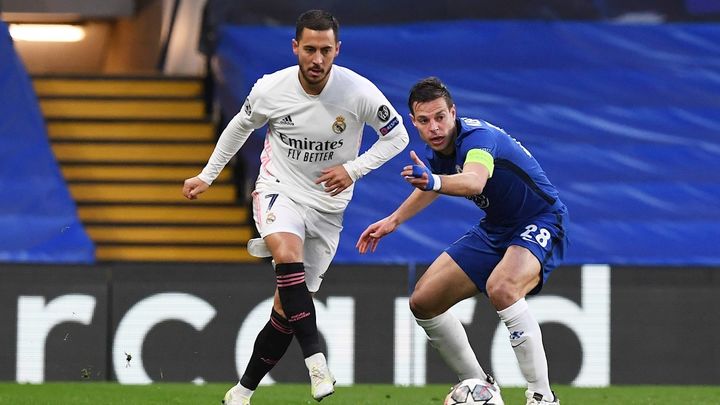 Eden Hazard ante el Chelsea / EFE