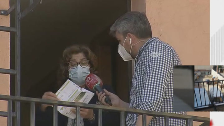 Charo, vecina de Torrelaguna, denuncia la inaccesibilidad de los contadores de gas / TELEMADRID