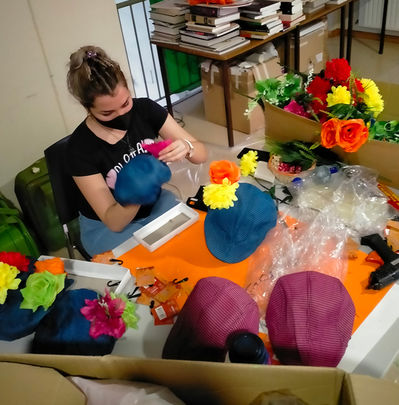 Confección del vestuario para el musical / LAZARZUELADELKAS