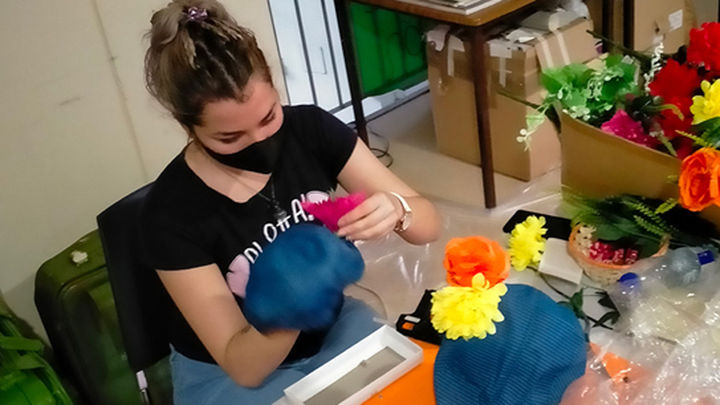 Confección del vestuario para el musical / LAZARZUELADELKAS