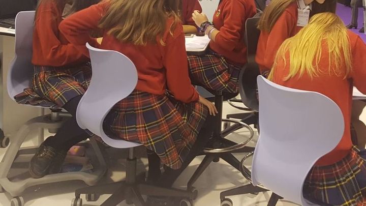 Muchos colegios exigen uniforme / TELEMADRID