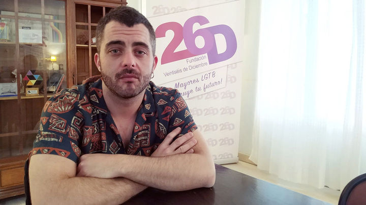 Pedro Bogo, responsable del proyecto Ámbar y del área formativa de la Fundación 26 de Diciembre. / AYUNTAMIENTO DE RIVAS