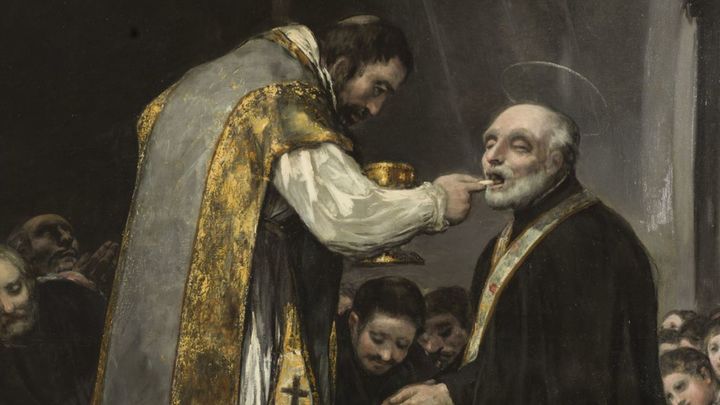 La última comunión de San José de Calasanz / Museo del Prado