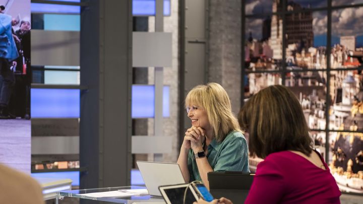 María Rey presenta '120 Minutos' desde el 25 de junio de 2018. / Comunicación Telemadrid