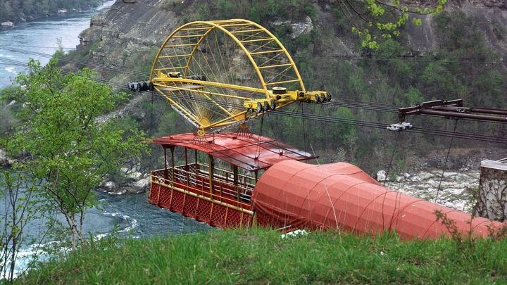 El 'Spanish aerocar' de las cataratas del Niágara / WIKIPEDIA (Zwergelstern)