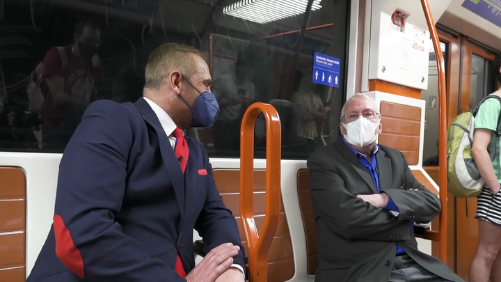 Entrevista con Joaquin Leguina. / Comunicación Telemadrid