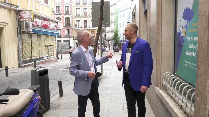 Euprepio Padula y Carlos Hipólito. / Comunicación Telemadrid